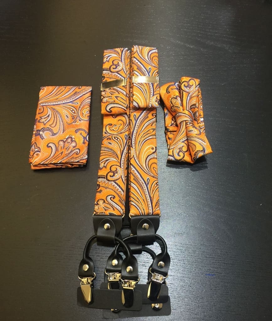 Hosenträger mit passenden Accessoires von Collin Suiting in grosser Auswahl entweder einzeln oder als Accessoire Set