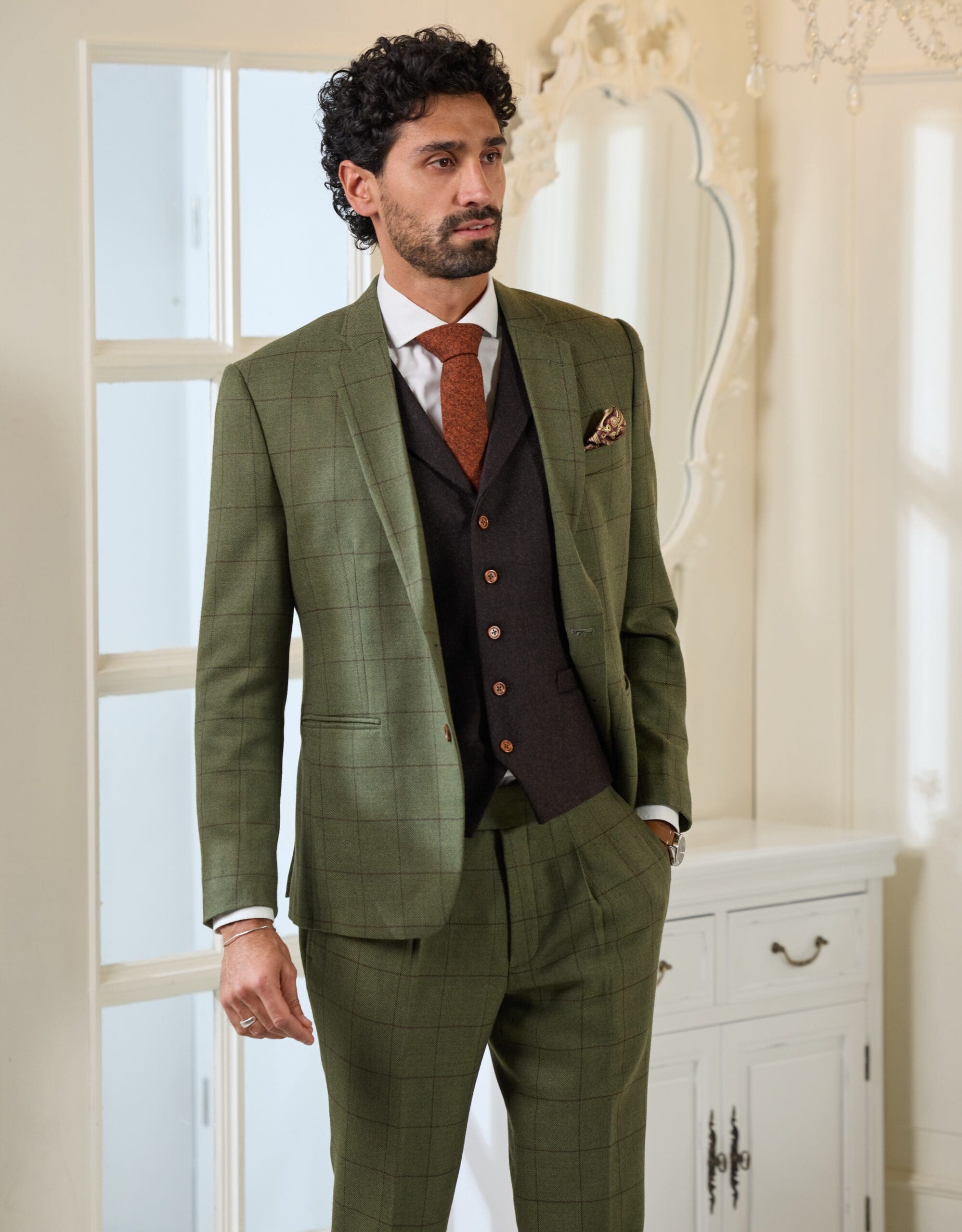 Tweed Anzug ein Ausdruck von Charakter